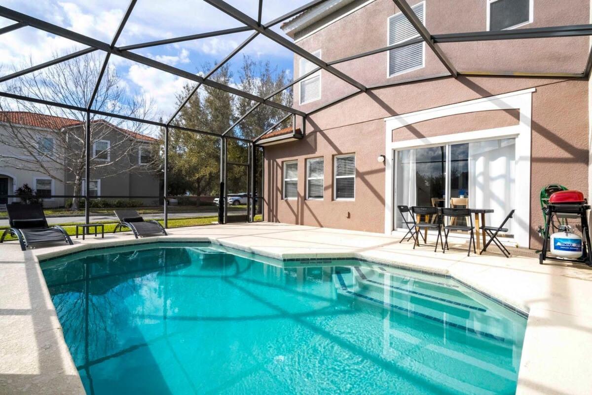 Four Bedroom W/ Screened Pool Close To Disney 4572 Кисими Екстериор снимка